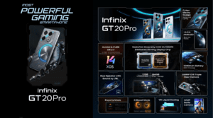 GT Verse approach simply PEPs up the Infinix GT20 Pro gaming smartphone