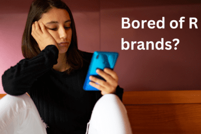 As consumers if you are bored with R brands, there are other equally compelling options to choose from emerging brands