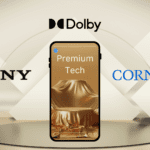 Premium tech enablers of a smartphone dobly corning sony