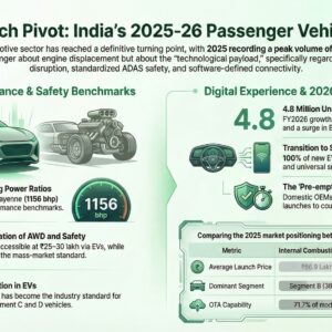 Tech Driving Strategic Shifts in India Passenger Vehicles – Techarc AutoTech PV Dashboard