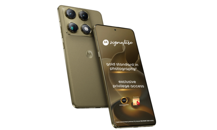 Motorola Signs Bold in Flagship 