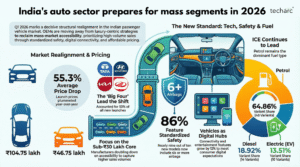 India’s Auto Sector Prepares for Mass Segments in 2026 
